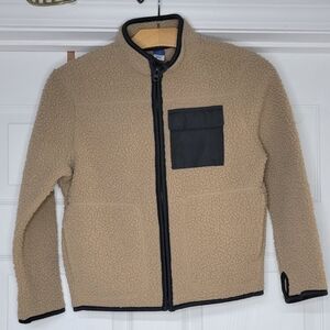 Boy's Sherpa Zip Up Jacket